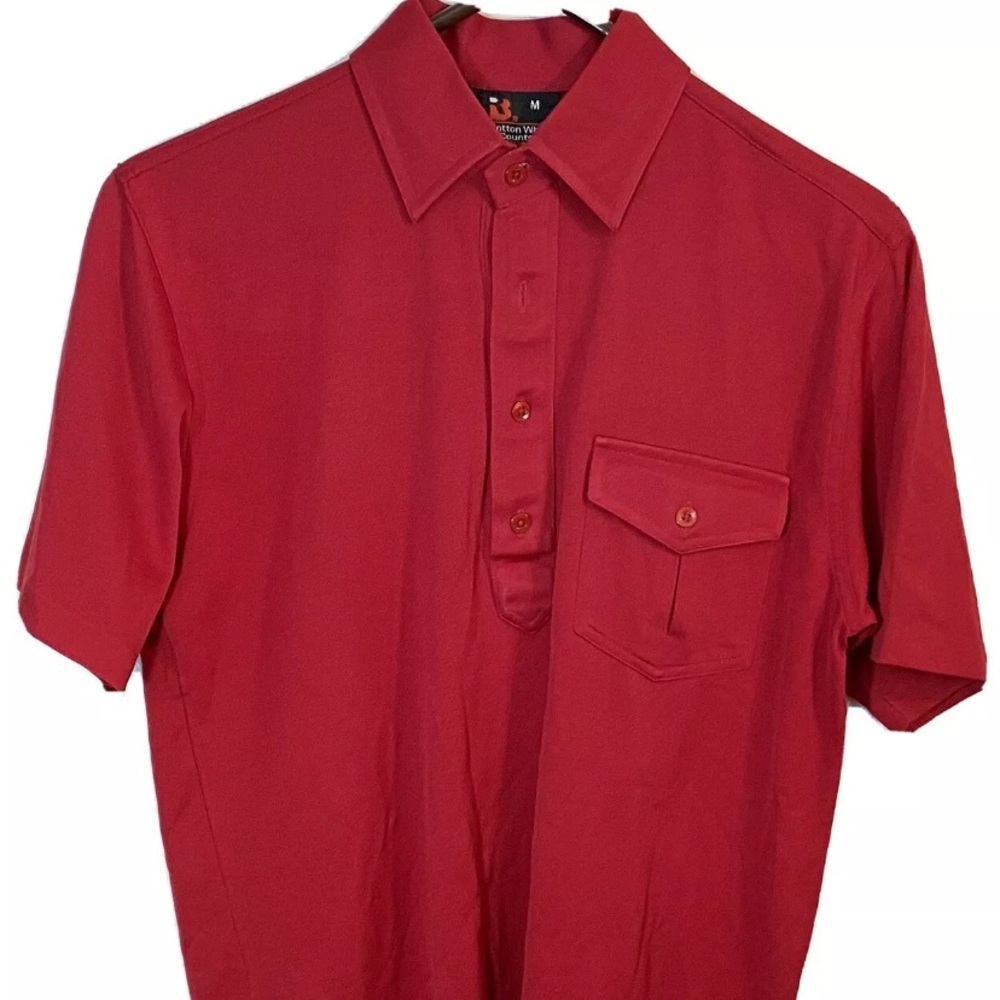 Men’s Red Polo Size M